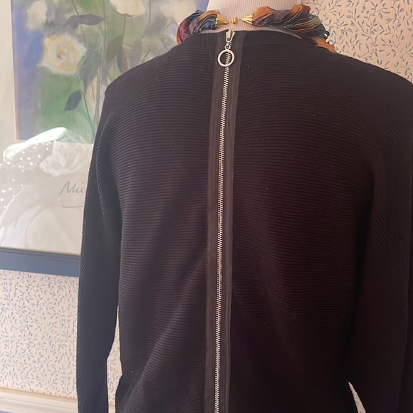 Oversize black pull over sweater - Picture 5 of 7